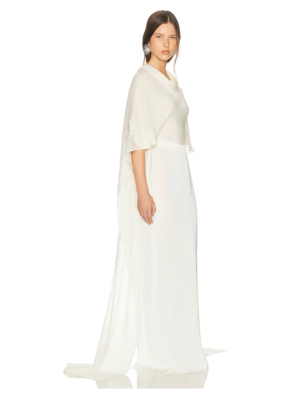 HELSA Mix Media Scarf Maxi Dress - Picture 4 of 17